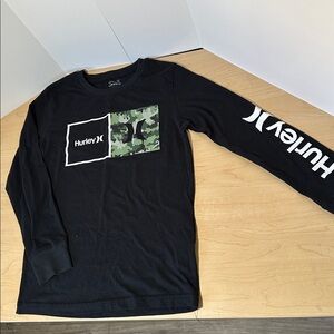 Hurley Black Long Sleeve Size 10/12